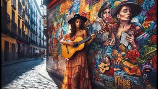 Flamenco Gypsy Guitar Background Music #flamenco #backgroundmusic #gypsy