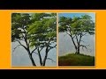 Learn How to Paint a Tree-Acrylic Painting Lesson by JMLisondra