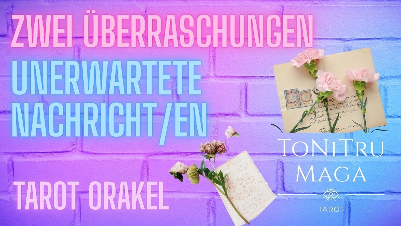 Etwas kommt auf dich zu 💌 Aus einer Richtung, mit der du nie gerechnet hättest | Liebesorakel