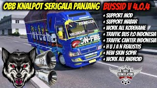 Obb Knalpot Serigala Panjang Nyaring Bussid V4.0.4 Support Mod & Mabar