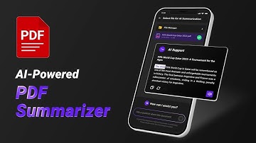 PDF Reader With AI Assistant | AI PDF Summarizer | AI PDF Reader | AI-Powered PDF reader Summariser