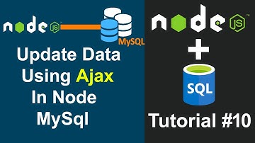 Node JS MySQL Tutorials #10 - Update Data Using Ajax In Node JS MySql In Hindi In 2022