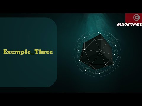 #15 Algorithme - Exemple_3 (Algorithme - Python) (be tounsi)