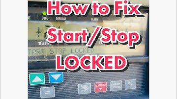 Carrier Reefer X2 2500 Start/Stop Locked Solution (How to Run Continuous)
