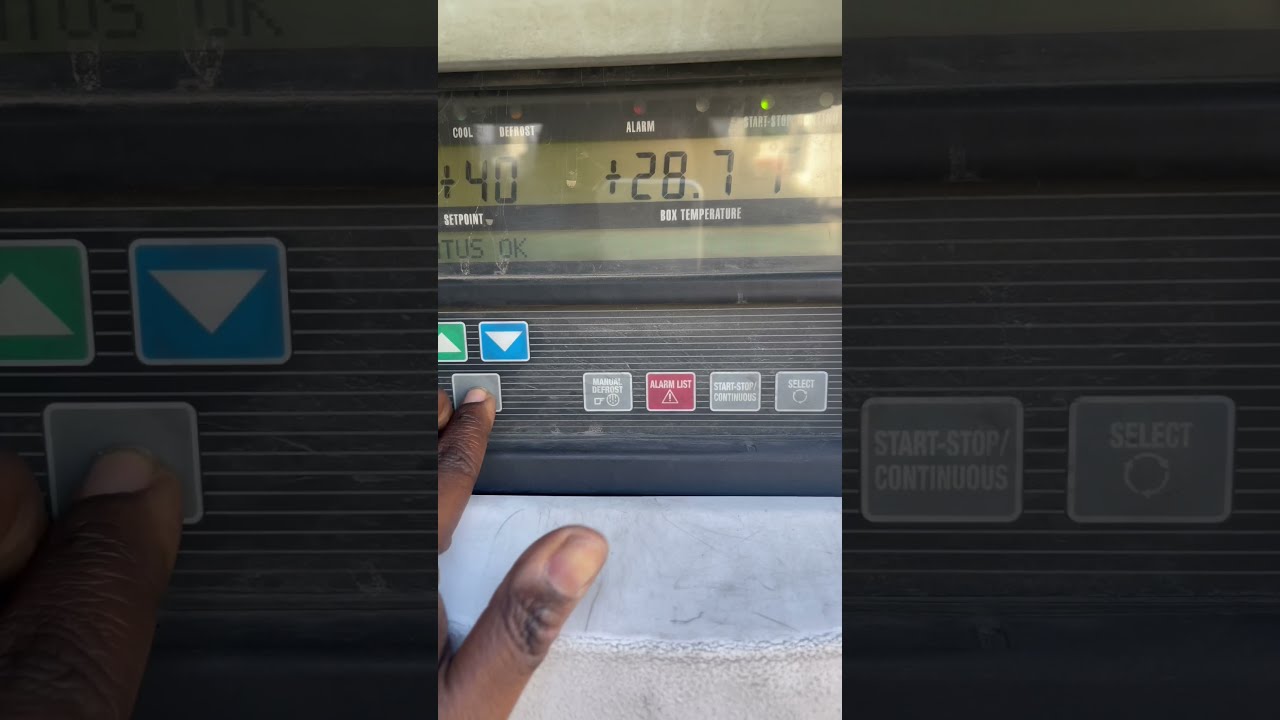 Carrier Reefer X2 2500 Start Stop Locked Solution How To Run Continuous 