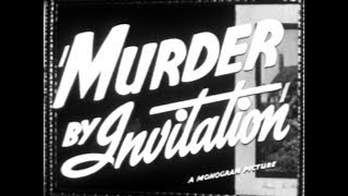 Comedy Crime Mystery Movie - Murder By Invitation (1941)
