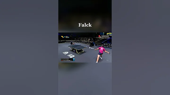 Mattias Falck vs Patrick Franziska #tabletennis #pingpong #wtt #ittf #shorts