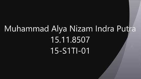 Struktur Data ( Searching )