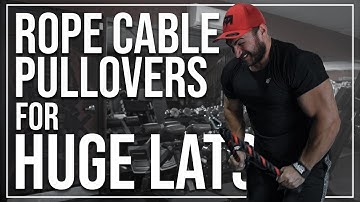 Rope Pullovers Form Tips for MASSIVE Lats