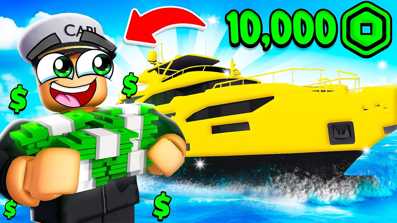 BUYING THE YACHT ON ROBLOX  LIFE!! 