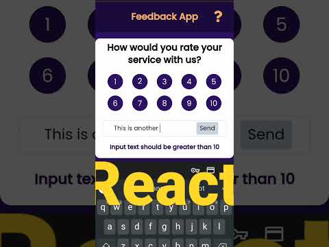 React JS application