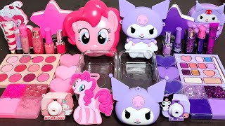 Asmr Pony Vs Kuromi Slime Mixing Random Into Slime! Satisfying Slime#Asmr#Slime#Satisfying