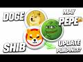 🚀DOGE, PEPE & SHIBA INU Price Prediction + Latest Crypto News Today (