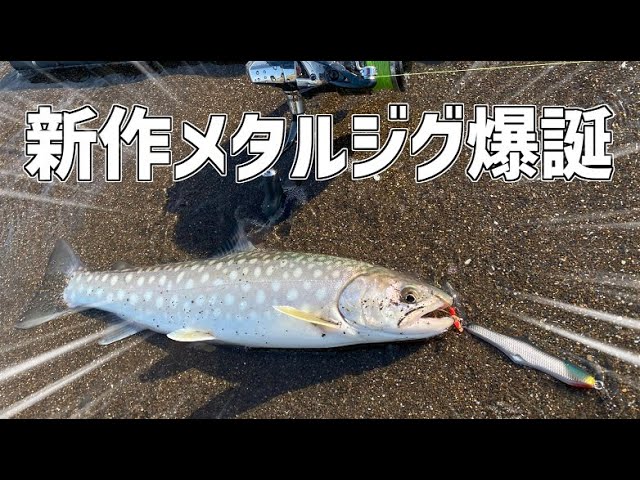 真冬の石狩サーフで海アメマス・サクラマスを狙う