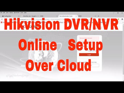 How To Make Hikvision Dvr Online Over Cloud [Hik Connect P2P Service Full Setup]