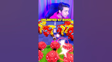 UNLIMITED 67 BOSS PLANTS VS BRAINROTS 😱