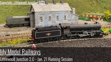 Jan. 2021 Running Session on Littlewood Junction | My Model Railways