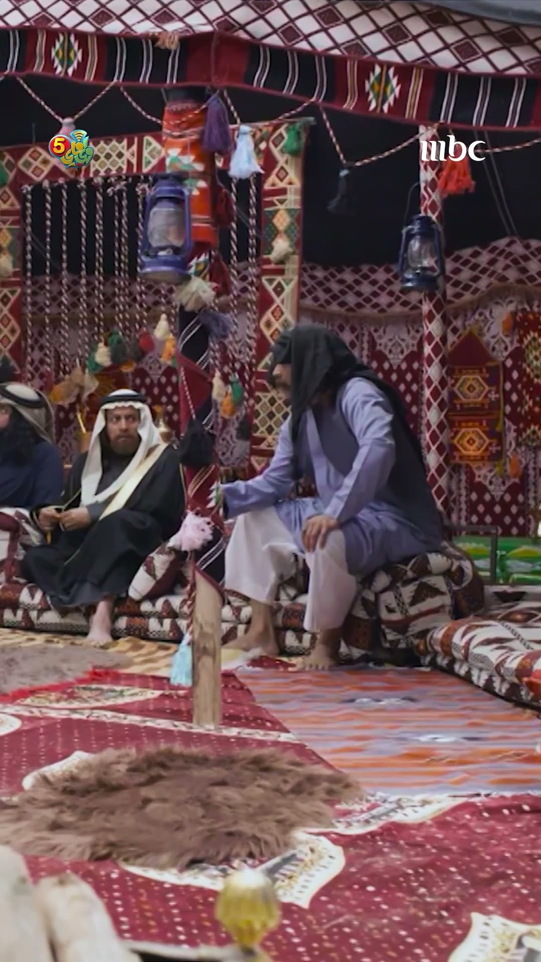 اللوكيشن ورطه مع شيخ القبيلة