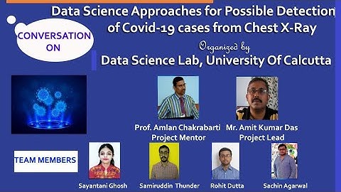 Conversation on Data Science Algorithms for Possible Detection of Covid-19 Cases from Chest X-Ray