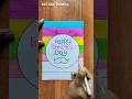 Happy Father's Day Greeting Card Easy / Father's Day Card Making #shorts #fathersday