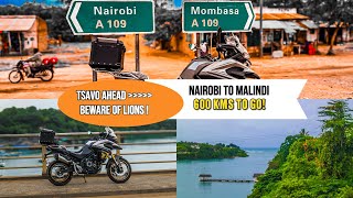 Nairobi To Malindi on a Motorcycle: 600kms Trip on a new bike [Voge 525 DSX]