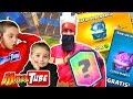 CLASH ROYALE Abrimos Cofre LEGENDARIO con el Rey Rojo Real!