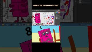 poor numberblocks 8 😢😢😢 #numberblocks #shorts