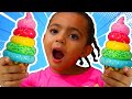 Yummy Ice Cream Song | Leah Pretend Play with Dolls | More Nursery Rhymes and Kids Songs