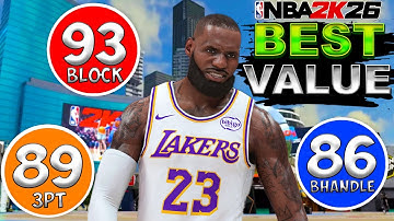 THE BEST VALUE FOR ALL ATTRIBUTES in NBA 2K26 (FULL BUILDER BREAKDOWN)