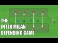 The inter defending game  footballsoccer