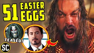 Aquaman and the Lost Kingdom BREAKDOWN - Every Easter Egg \& Jason Momoa DC Future Explained!