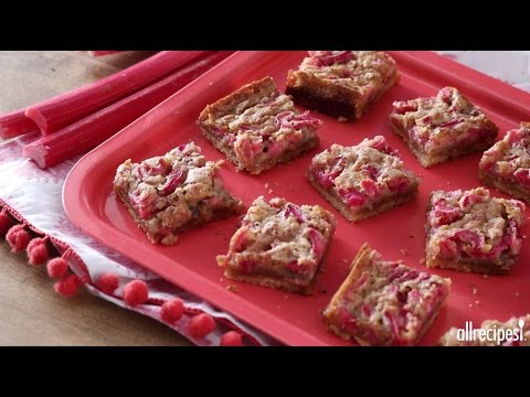 Video: How To Make Rhubarb Shortbread Cake