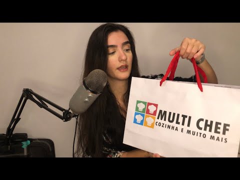 ASMR Minha primeira bolsa Gucci 👛