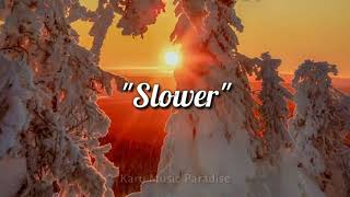 Tate McRae - slower (Lyrics)