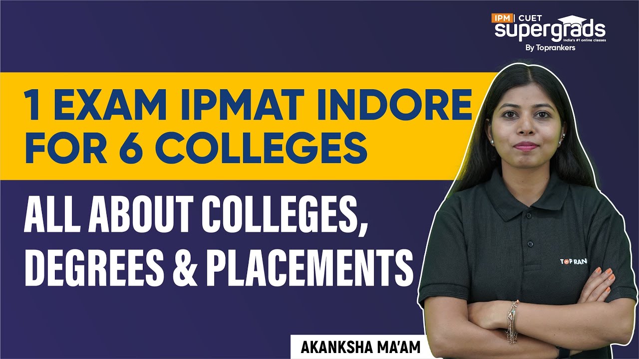 TOP 6 Colleges From One IPMAT Exam Colleges Degrees Placements TOP 6 Colleges From One IPMAT Exam Colleges Degrees Placements