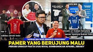 AWALNYA KOAR” AKHIRNYA TERDIAM❗️Persija Kaget Persib Beri Fakta Pernah Tolak Adidas & Pilih Kelme