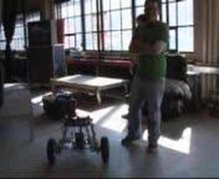 Cockroach Controlled Mobile Robot in Netherlands