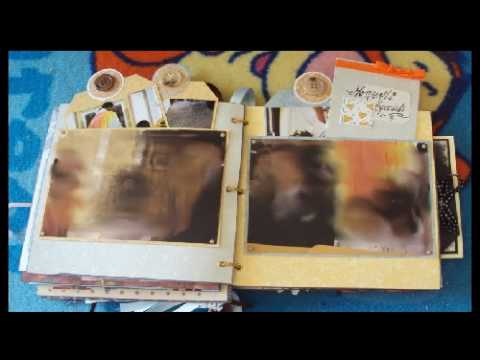 Scrapbooking Mini Album Matrimonio Avi Youtube