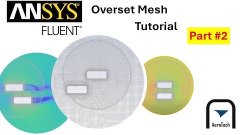 [ANSYS Fluent Tutorial] Overset mesh Part2 | Overtaking process (v2022R2)