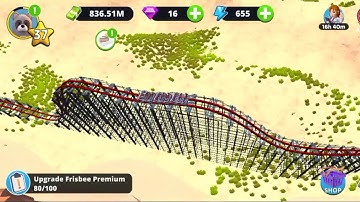 Build & Upgrade Gold Rush Ride Real Coaster Idle Game Gameplay