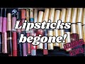 Reducing & sorting my lip products - Lip product declutter - Part 3