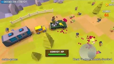 Dead Venture: Zombie Survival (by DogByte Games) - arcade game for android and iOS - gameplay.