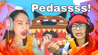 Samyang Challenge sama @WindiaNata ! Pedasnya Nampol! [Roblox Indonesia]