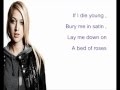 If i die young by Julia Sheer - Lyrics