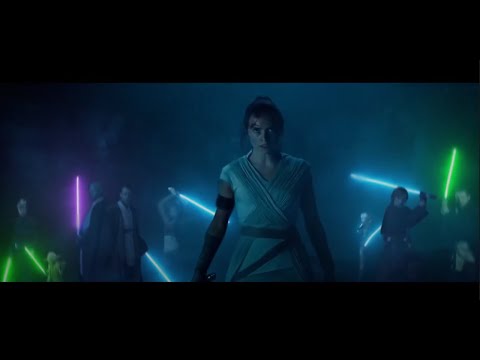 Star Wars L&rsquo;ascesa di Skywalker - Scena finale (visione voce dei jedi)