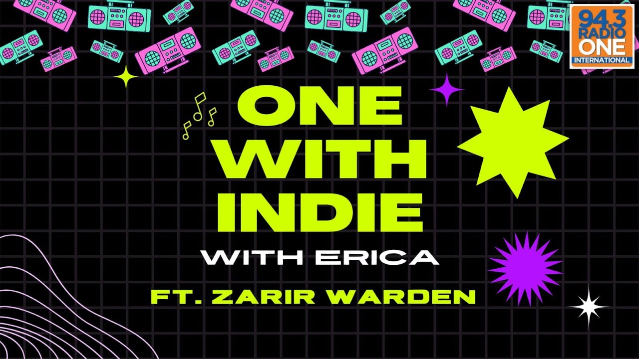 Zarir on One with Indie l Drive with Erica l Indie Music l Radio One International l Indie Artists