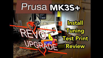 Prusa MK3S+ REVO 6 Hot End Upgrade. READ NOTE.  Install, Tuning, Test Print & Review