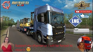 Euro Truck Simulator 2 (1.36) 

Liquified Natural Gas Tanks for Eugene's Scania NG by Mohammad Scania G540 Next Gen by Eugene and SCS DLC Schwarzmuller Trailer by SCS Software Delivery in Bulgaria Road to the Black Sea by SCS Naturalux Graphics and Weathe