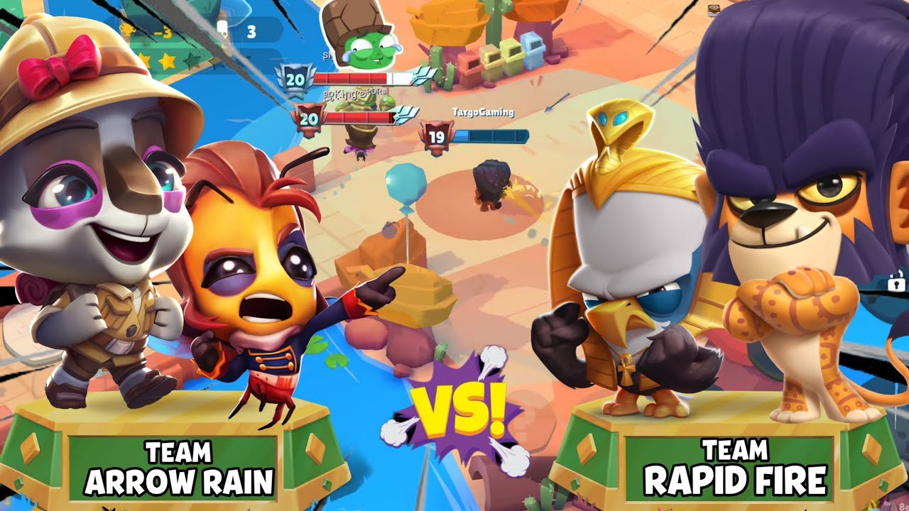 Arrow Rain Bow vs Rapid Fire Bow which Team is Damage Dealer 🤔 | Zooba