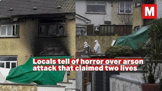 Thumbnail for 'Shock, and a collective anger' - Locals tell of horror over arson attack that claimed two lives
